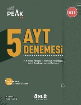 Ünlü YKS AYT Best Peak 5 Deneme Ünlü Yayınları