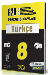 Üçgen Akademi 8. Sınıf Türkçe Genel 20 Deneme Üçgen Akademi Yayınları