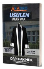 A Kadro USULEN İdari Yargı Hakimlik Fark Var A Kadro Yayınları