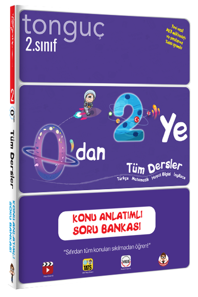 Tonguç 0 dan 2 ye Tüm Dersler Konu Anlatımlı Soru Bankası Tonguç Akademi