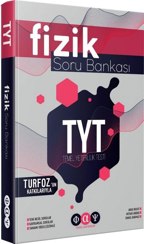 Fiziksel Alan YKS TYT Fizik Turfoz Soru Bankası Fiziksel Alan Yayınları