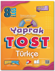 Süpersonik 8. Sınıf LGS Türkçe Yaprak TOST Süpersonik Yayınları