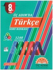 Üç Adım 8. Sınıf Üç Adımda Türkçe Soru Bankası Üç Adım Yayınları