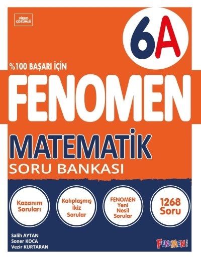 Gama 6. Sınıf Matematik Fenomen A Soru Bankası Gama Yayınları