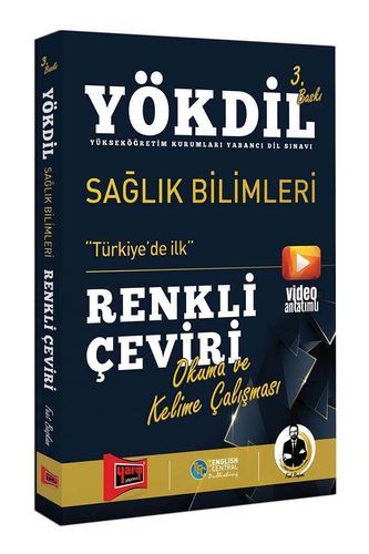 Yargı YÖKDİL Sağlık Renkli Çeviri Okuma ve Kelime Çalışması 3. Baskı Fuat Başkan Yargı Yayınları