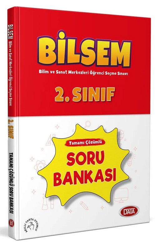 Data 2. Sınıf BİLSEM Hazırlık Soru Bankası Data Yayınları