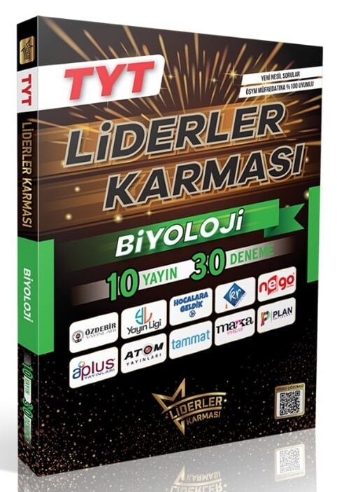 Liderler Karması YKS TYT Biyoloji 10 Yayın 30 Deneme Çözümlü Liderler Karması