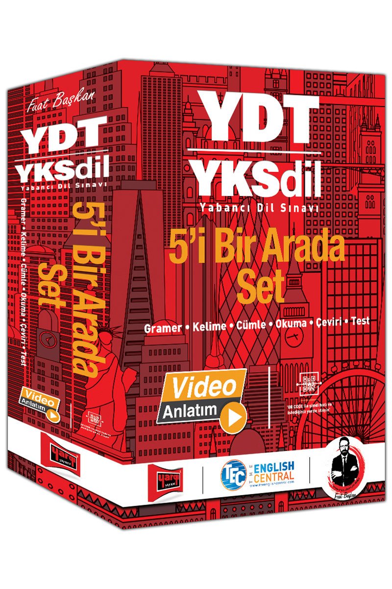 Yargı YDT YKSDİL 5 i Bir Arada Set Yargı Yayınları