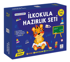 Yükselen Zeka 3-6 Yaş Matematik Kutusu İlkokula Hazırlık Seti Yükselen Zeka Yayınları