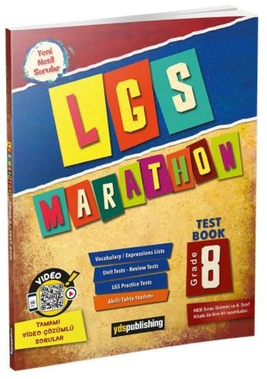 YDS Publishing 8. Sınıf LGS İngilizce Marathon Test Book YDS Publishing