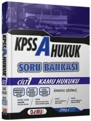 Doru KPSS A Grubu Kamu Hukuku Soru Bankası Çözümlü Doru Yayıncılık