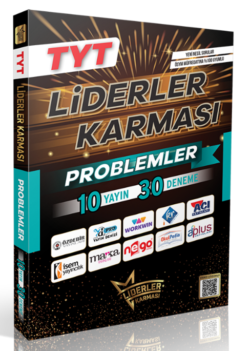 Liderler Karması YKS TYT Problemler 10 Yayın 30 Deneme Çözümlü Liderler Karması