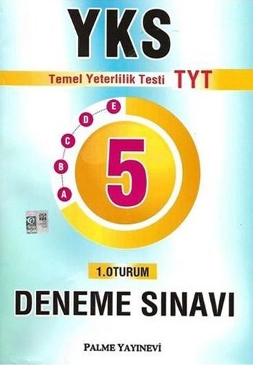 Palme YKS TYT 5 Deneme Sınavı Çözümlü Palme Yayınları