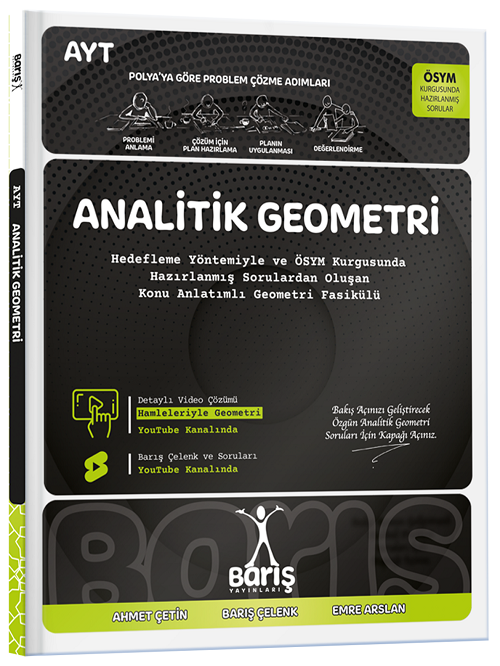 Barış YKS AYT Matematik Fasikülleri Analitik Geometri Konu Anlatımlı Soru Bankası Barış Yayınları