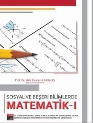 Akademi Sosyal ve Beşeri Bilimlerde Matematik-1 Akademi Consulting Yayınları