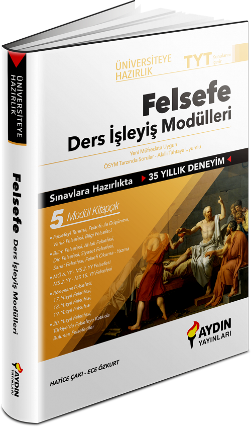 Aydın YKS TYT Felsefe Ders İşleyiş Modülleri Aydın Yayınları