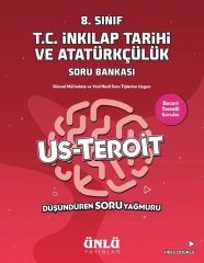 Ünlü 8. Sınıf TC İnkılap Tarihi ve Atatürkçülük Us Teroit Soru Bankası Ünlü Yayınları