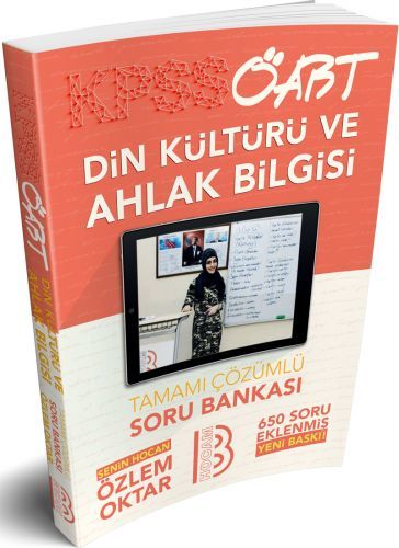 Benim Hocam 2019 ÖABT Din Kültürü ve Ahlak Bilgisi Soru Bankası Çözümlü Benim Hocam Yayınları