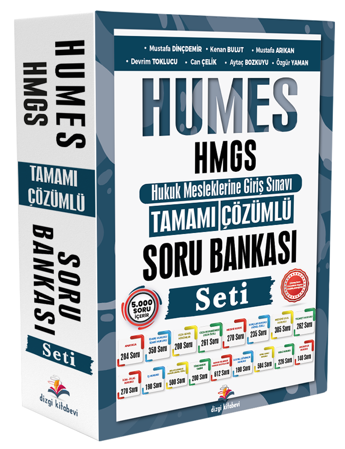 Dizgi Kitap HUMES HMGS Soru Bankası Modüler Set Çözümlü Dizgi Kitap