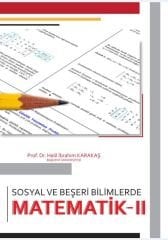 Akademi Sosyal ve Beşeri Bilimlerde Matematik-2 Akademi Consulting Yayınları