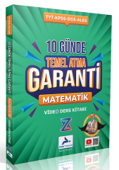 Paraf YKS TYT KPSS DGS ALES Matematik Z Takımı 10 Günde Temel Atma Garantili Video Ders Kitabı Paraf Yayınları