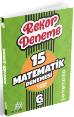 Startfen 6. Sınıf Matematik Rekor 15 Deneme Startfen Yayınları