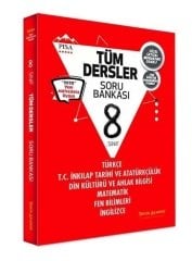 Tercih Akademi 8. Sınıf Tüm Dersler Soru Bankaı Tercih Akademi Yayınları