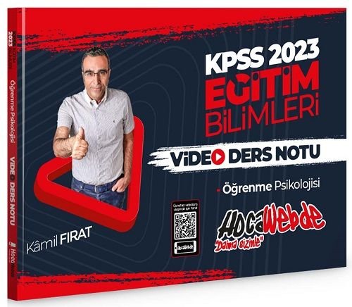 HocaWebde 2023 KPSS Eğitim Bilimleri Öğrenme Psikolojisi Video Ders Notu - Kamil Fırat HocaWebde Yayınları