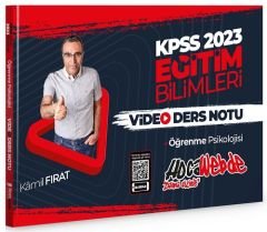 HocaWebde 2023 KPSS Eğitim Bilimleri Öğrenme Psikolojisi Video Ders Notu - Kamil Fırat HocaWebde Yayınları