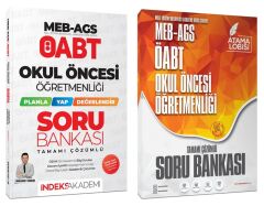 ÖN SİPARİŞ - Atama Lobisi + İndeks ÖABT MEB-AGS Okul Öncesi Öğretmenliği Soru Bankası 2 li Set - Muhammet Güngör Atama Lobisi + İndeks Akademi