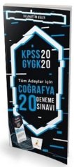 SÜPER FİYAT - Pelikan 2020 KPSS Coğrafya 20 Deneme Dijital Çözümlü - Selahattin Güler Pelikan Yayınları