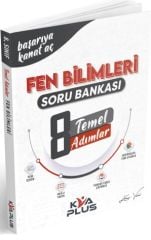 KVA Plus 8. Sınıf Fen Bilimleri Temel Adımlar Soru Bankası KVA Plus Yayınları