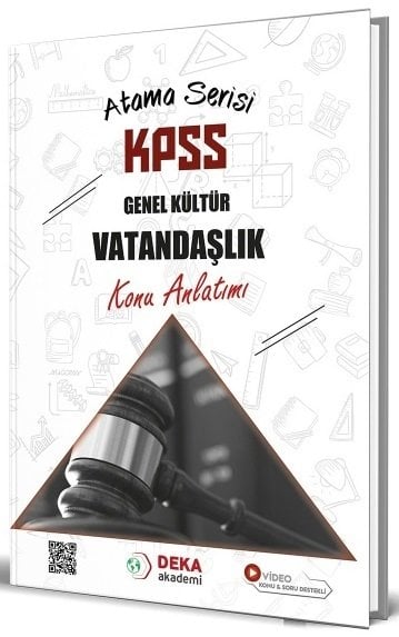 Deka Akademi 2022 KPSS Vatandaşlık Atama Serisi Konu Anlatımı Deka Akademi Yayınları