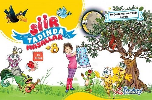 Berkay 3. Sınıf Şiir Tadında Masallar (10 Kitap) Berkay Yayıncılık