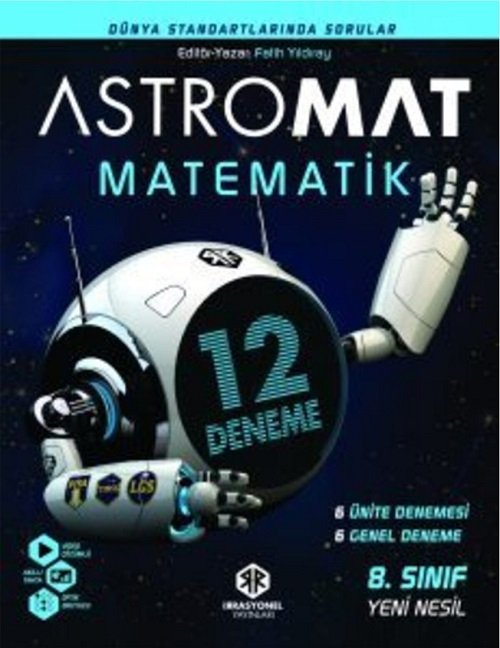 İrrasyonel 8. Sınıf Astromat Matematik 12 Deneme İrrasyonel Yayınları