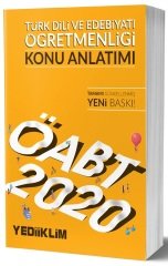 Yediiklim 2020 ÖABT Türk Dili ve Edebiyatı Öğretmenliği Konu Anlatımı Yediiklim Yayınları