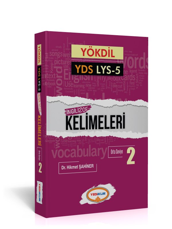 Yediiklim YÖKDİL YDS LYS 5 İngilizce Kelimeleri Seviye 2 Yediiklim Yayınları