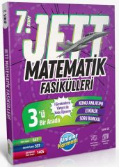 Ünlüler 7. Sınıf Matematik JETT Soru Fasikülleri Ünlüler Yayınları