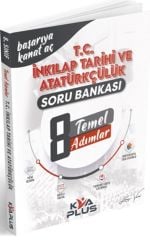 KVA Plus 8. Sınıf TC İnkılap Tarihi ve Atatürkçülük Temel Adımlar Soru Bankası KVA Plus Yayınları