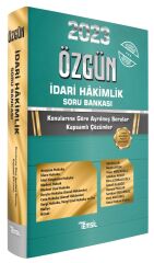 Temsil 2023 İdari Hakimlik ÖZGÜN Soru Bankası Temsil Kitap Yayınları