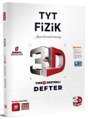 3D Yayınları YKS TYT Fizik Video Destekli Defter 3D Yayınları