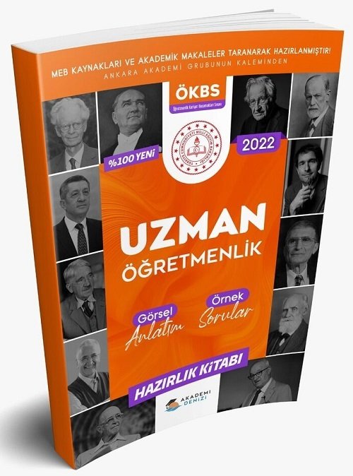 Akademi Denizi 2022 MEB ÖKBS Uzman Öğretmenlik Konu Anlatımlı Hazırlık Kitabı Akademi Denizi