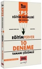 Yargı 2022 KPSS Eğitim Bilimleri Eğitimperver 10 Deneme Çözümlü Yargı Yayınları