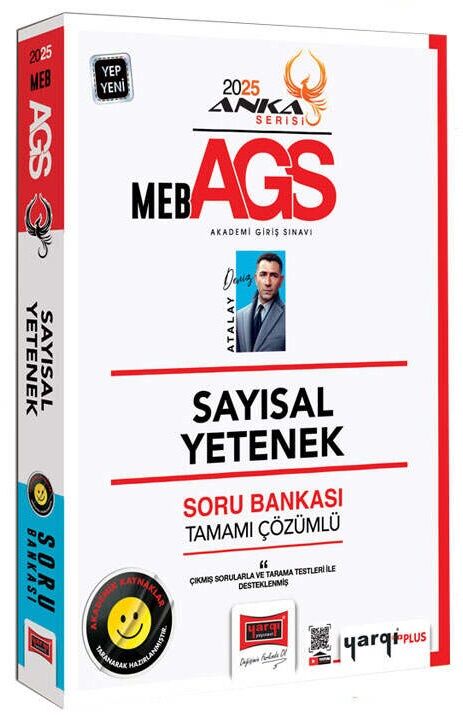 Yargı 2025 MEB-AGS Sayısal Yetenek Soru Bankası Çözümlü Anka Serisi - Deniz Atalay Yargı Yayınları