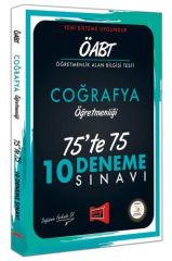 Yargı 2019 ÖABT Coğrafya Öğretmenliği 75 te 75 10 Deneme Sınavı Yargı Yayınları