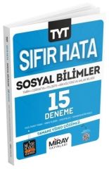 Miray YKS TYT Sosyal Bilimler Sıfır Hata 15 Deneme Miray Yayınları