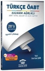Ömür Güner ÖABT Türkçe Öğretmenliği Dört Temel Beceri ve Alan Eğitimi 20 Deneme Çözümlü - Enes Kaan Şahin Ömür Hoca Uzaktan Eğitim