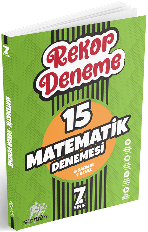 Startfen 7. Sınıf Matematik Rekor 15 Deneme Startfen Yayınları