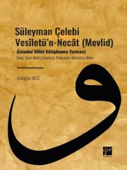 Gazi Kitabevi Süleyman Çelebi Vesîletü'n - Necât (Mevlid) - Erdoğan Boz Gazi Kitabevi