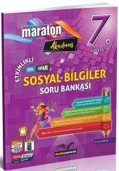 Maraton 7. Sınıf Sosyal Bilgiler Etkinlikli Çek Kopar Soru Bankası Maraton Yayınları